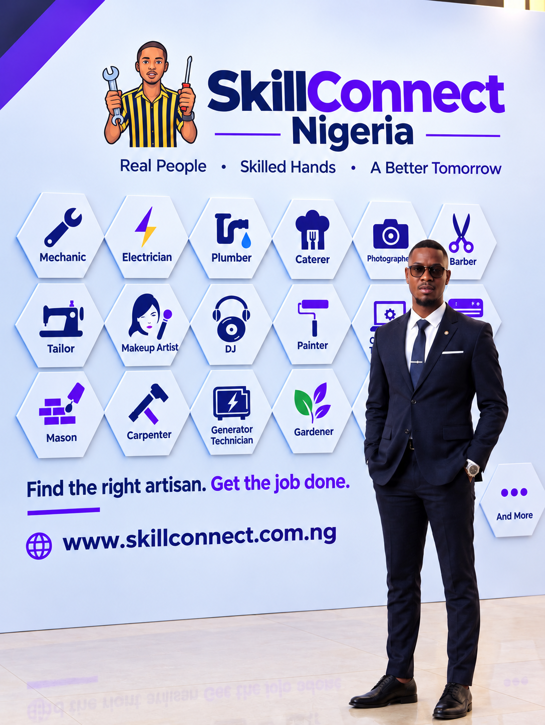 Kingsley Amaechi, founder of SkillConnect Nigeria